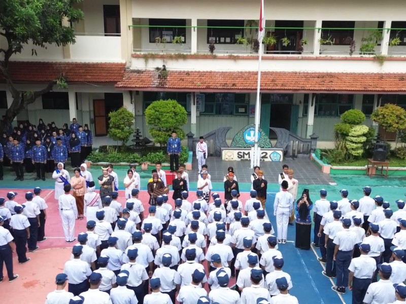 Upacara memperingati hari Sumpah Pemuda